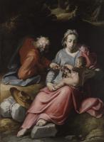 Cornelis van Haarlem - The Holy Family